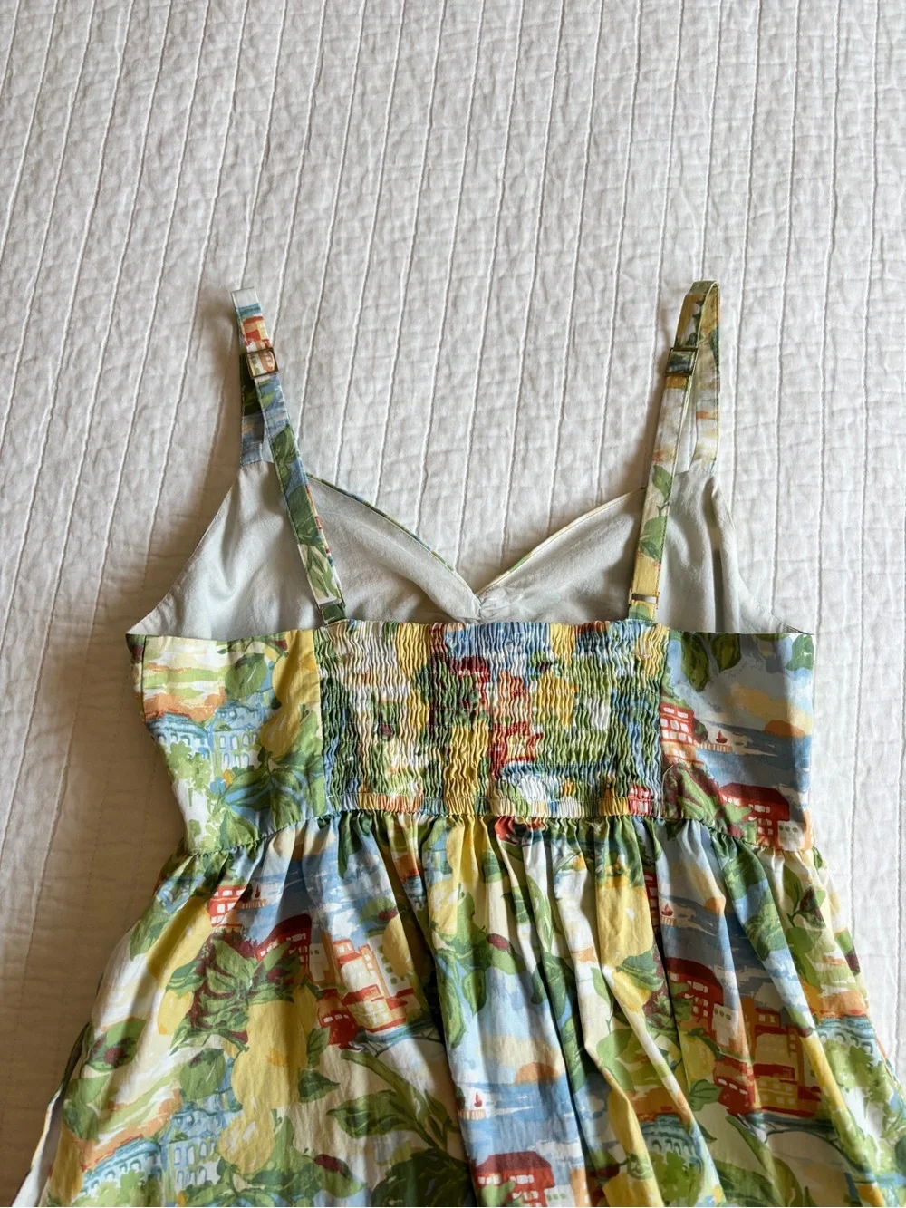 Abercrombie & Fitch Tropical Print Beach Maxi Dress